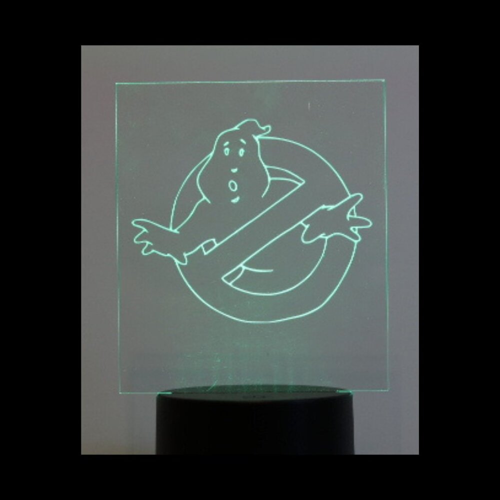 Ghost Busters- Decorative Light-Up Signs - Picture 4 of 8